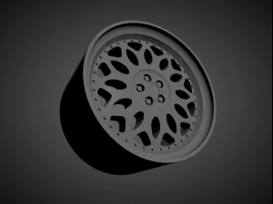 forgiato grano scalable and 3d printable rim 3D Print Model