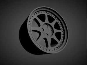 speedline rs200 oem scalable and 3d printable rim 3D Print Model