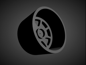 speedline rs200 oem scalable and 3d printable rim 3D Принт Модель