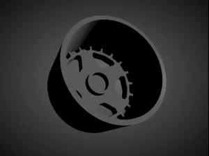 fifteen52 turbomac scalable and 3d printable rim 3D Print Model