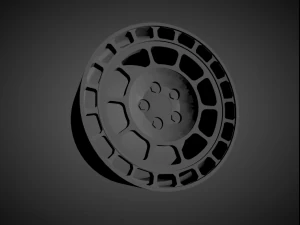 fifteen52 traverse scalable and 3d printable rim 3D Print Model