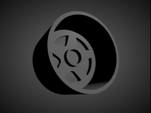 fifteen52 tarmac tr scalable and 3d printable rim 3D Druckmodell