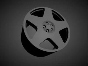 fifteen52 tarmac scalable and 3d printable rim 3D Print Model