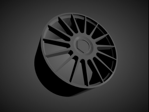 fifteen52 podium scalable and 3d printable rim 3D Print Model