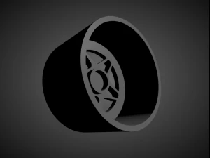fifteen52 penta scalable and 3d printable rim 3D Print Model