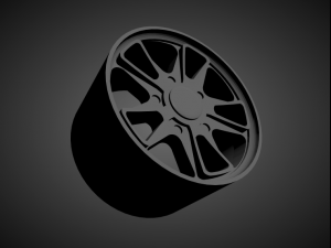 fifteen52 outlaw 001 scalable and 3d printable rim Modello di stampa 3D