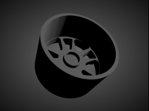 fifteen52 outlaw 001 scalable and 3d printable rim Modelo de impresión 3D
