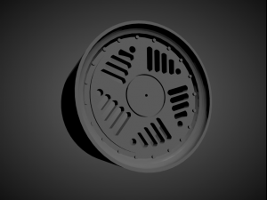 fifteen52 mullet scalable and 3d printable rim 3D Baskı Modeli