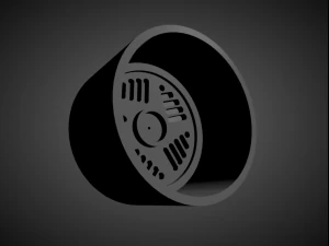 fifteen52 mullet scalable and 3d printable rim 3D Print Model