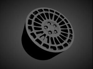 fifteen52 integrale scalable and 3d printable rim 3D Print Model
