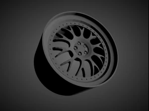 fifteen52 holshot rsr scalable and 3d printable rim 3D Print Model