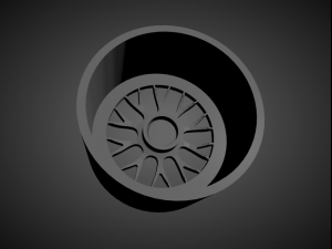 fifteen52 holshot rsr scalable and 3d printable rim 3D Baskı Modeli