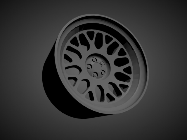 fifteen52 formula tr scalable and 3d printable rim 3Dプリントモデル .c4d .max .obj .3ds .fbx .stl .blend 