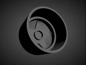 fifteen52 chicane scalable and 3d printable rim 3D Принт Модель