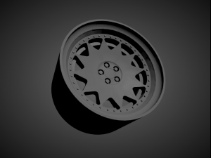 fifteen52 alexi scalable and 3d printable rim 3D 打印模型