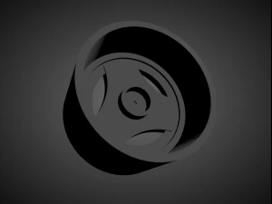 enkei silverstar 2 scalable and 3d printable rim 3D Print Model