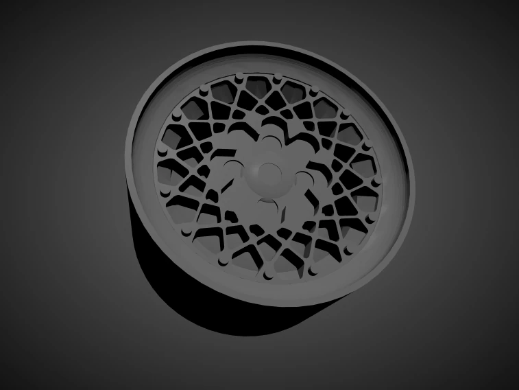 enkei apache v scalable and 3d printable rim 3D Print Model .c4d .max .obj .3ds .fbx .stl .blend 