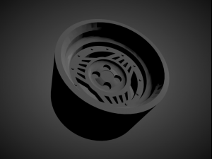devil japan if scalable and 3d printable rim Modèles 3D en vedette