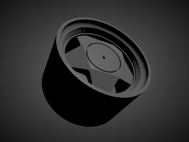 borbet a scalable and 3d printable rim 3D Принт Модель .c4d .max .obj .3ds .fbx .stl .blend 