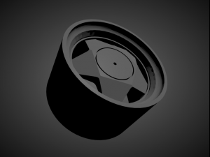 borbet a scalable and 3d printable rim 3D Print Model