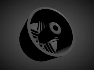 alpina rims with brakes and tires for hot wheels 3D Print Model