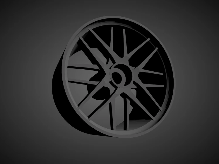 bbs cs-4 rims with brakes and tires for hot wheels 3D Print Model .c4d .max .obj .3ds .fbx .stl .blend 