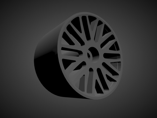 bbs turbofan rims with brakes and tires for hot wheels 3D Print Model .c4d .max .obj .3ds .fbx .stl .blend 