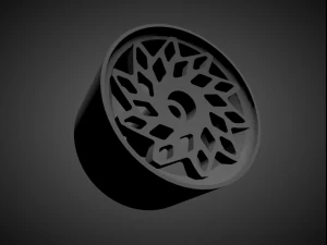 wci md1 rims with brakes and tires for hot wheels 3D Print Model