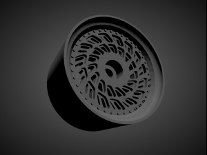 wci lp1 rims with brakes and tires for hot wheels 3D Print Model