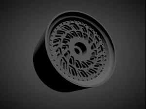 wci lp1 rims with brakes and tires for hot wheels 3D Print Model