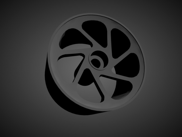 vossen lc-108t rims with brakes and tires for hot wheels Modelo de Impressão 3D .c4d .max .obj .3ds .fbx .stl .blend 