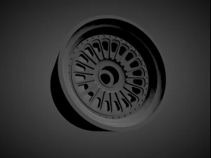 vossen era-3 rims with brakes and tires for hot wheels 3D Print Model