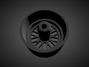 stuttgart st5 rims with brakes and tires for hot wheels 3D Print Model
