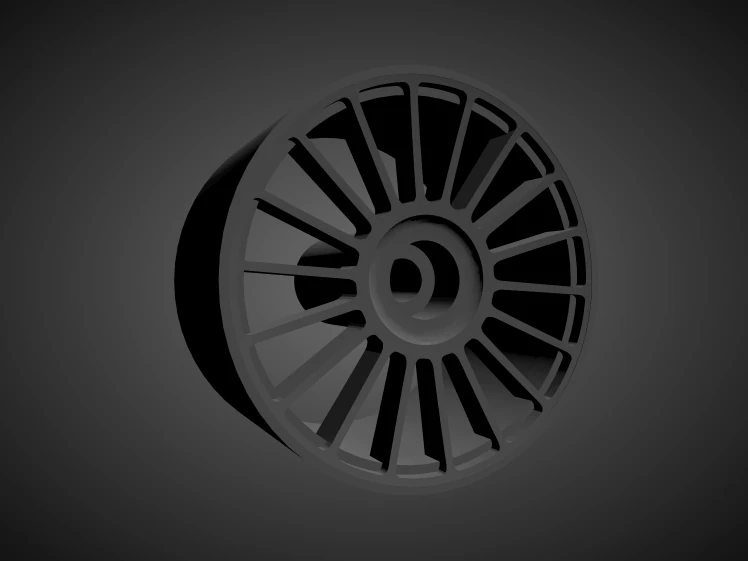 stuttgart st2 rims with brakes and tires for hot wheels 3D Print Model .c4d .max .obj .3ds .fbx .stl .blend 