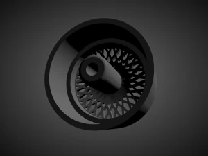 stuttgart st1 rims with brakes and tires for hot wheels 3D Print Model