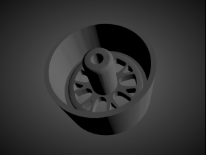 ssr professor ms3r rims with brakes and tires for hot wheels Model do druku 3D