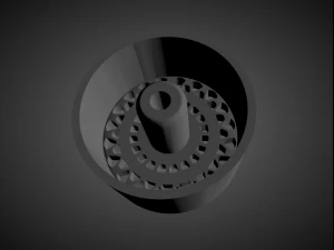 ssr formula aero mesh rims with brakes and tires for hot wheels 3D Print Model