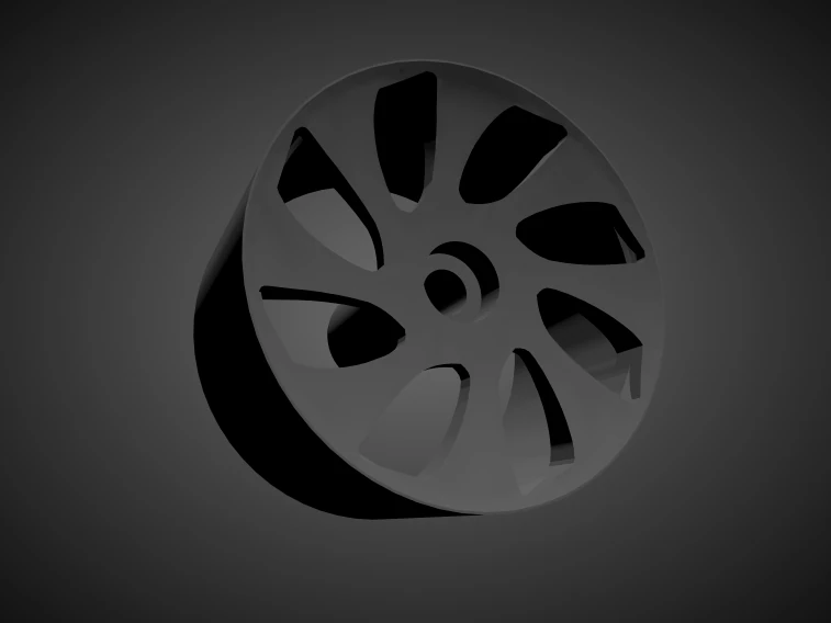 rotiform wrw rims with brakes and tires for hot wheels 3D Print Model .c4d .max .obj .3ds .fbx .stl .blend 