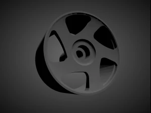 sıcak tekerlekler i&ccedil;in frenli ve lastikli rotiform tmb monoblok jantlar 3D Baskı Modeli