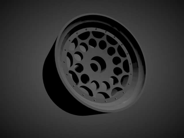 rotiform hvn rims with brakes and tires for hot wheels Modello di stampa 3D .c4d .max .obj .3ds .fbx .stl .blend 