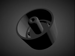 rotiform chd-t rims with brakes and tires for hot wheels 3D Print Model