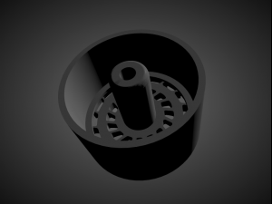 rotiform ccw rims with brakes and tires for hot wheels 3Dプリントモデル