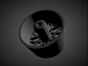 rotiform blq rims with brakes and tires for hot wheels 3D Print Model