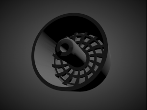 rad48 rsi turbo rims with brakes and tires for hot wheels 3D 프린트 모델