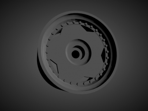 oz breyton rims with brakes and tires for hot wheels 3D Принт Модель