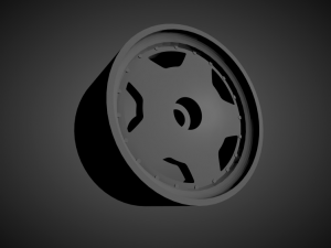 oz amg rims with brakes and tires for hot wheels 3D Print Model