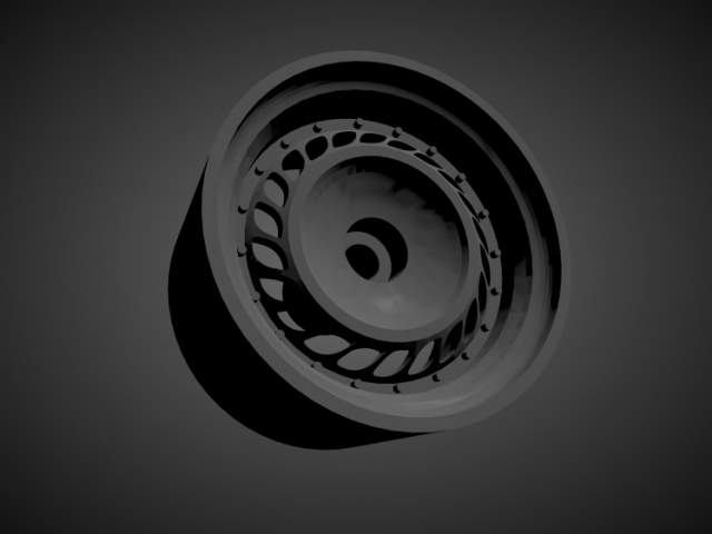 messer me03 type2 rims with brakes and tires for hot wheels Model Cetak 3D .c4d .max .obj .3ds .fbx .stl .blend 