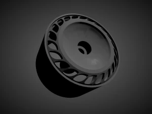 messer me03 type1 rims with brakes and tires for hot wheels 3D Print Model