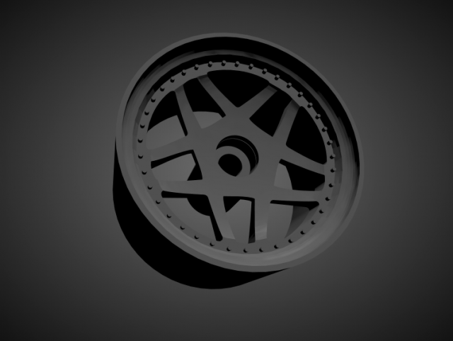 leon hardiritt reise rims with brakes and tires for hot wheels 3D Print Model .c4d .max .obj .3ds .fbx .stl .blend 