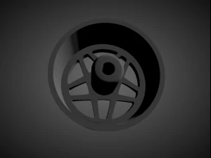 leon hardiritt reise rims with brakes and tires for hot wheels 3D Print Model